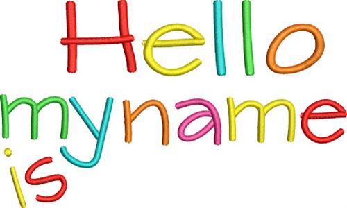 Hello my name is  